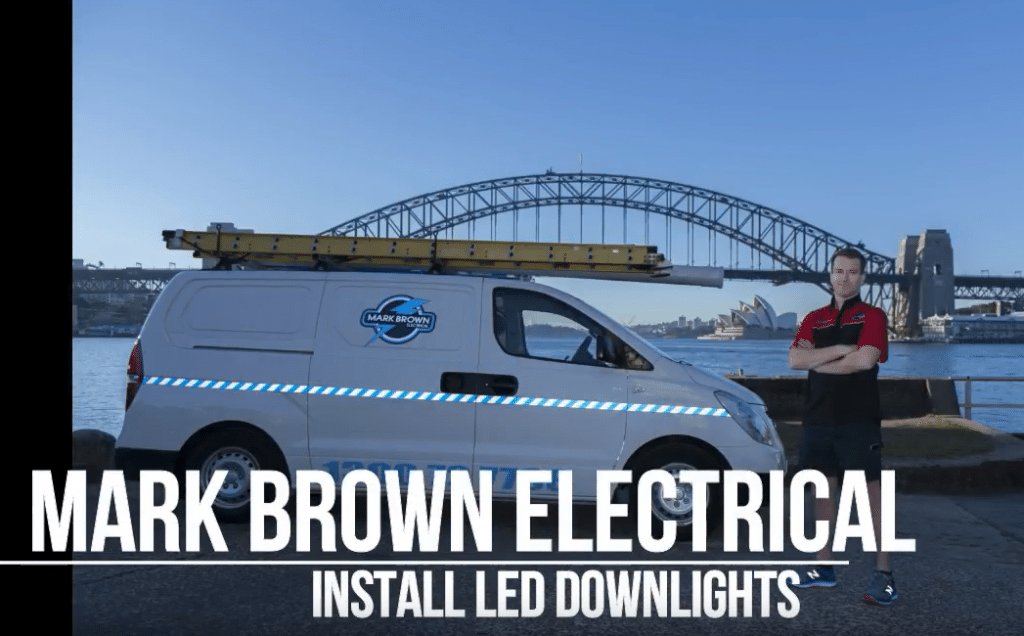 Install LED Down Lights Mark Brown Electrical